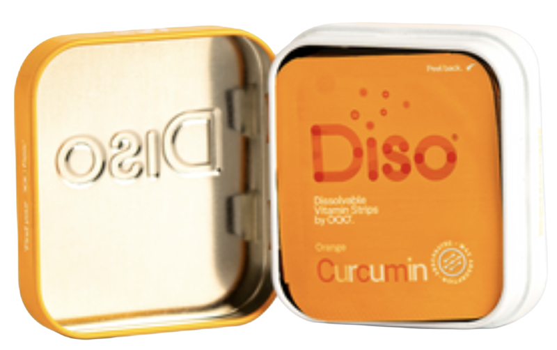 Buy DISO Dissolvable Vitamin Strips - Curcumin Online | Faithful to Nature