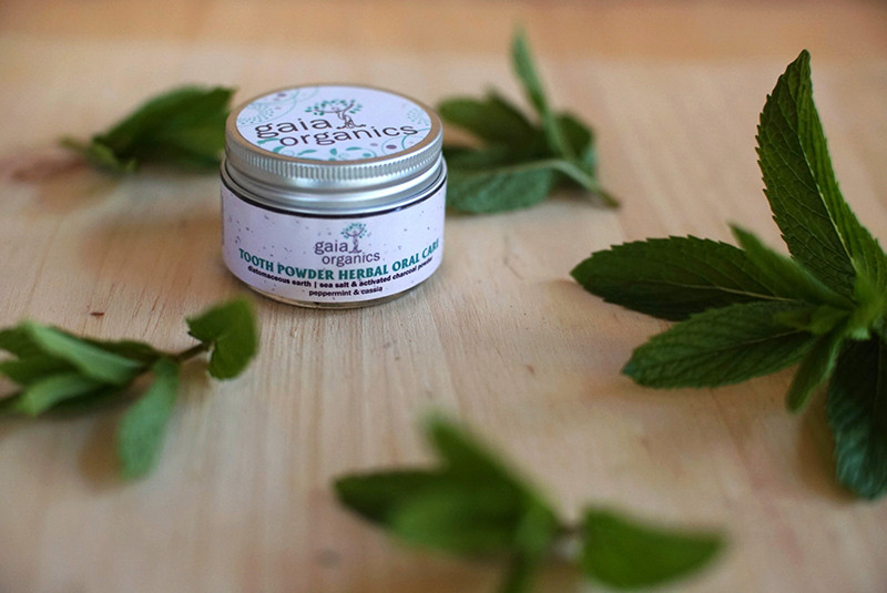 Buy Gaia Organics Herbal Toothpowder Online | Faithful to Nature