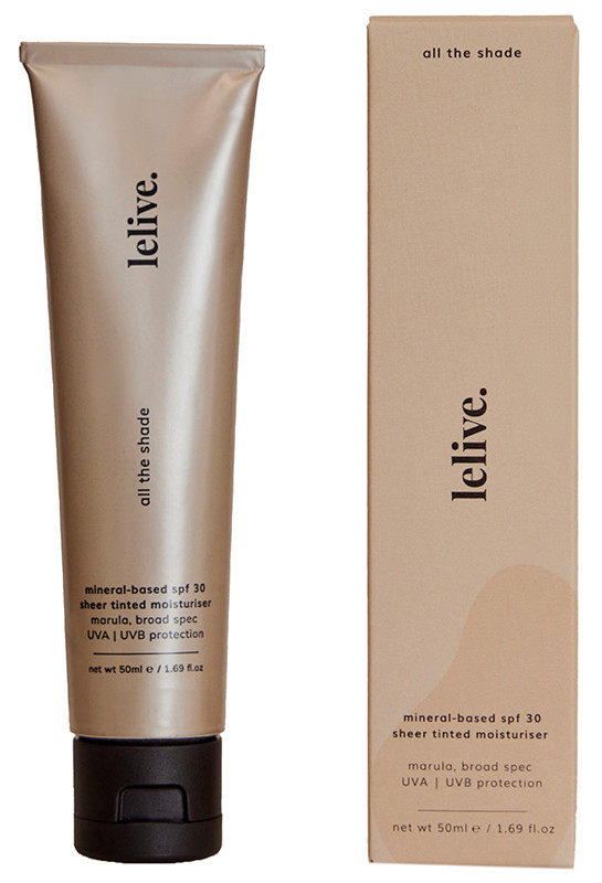 Buy Lelive. All the Shade Tinted Spf 30 Moisturiser - Marula