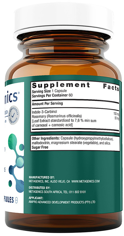 Buy Metagenics Meta I-3-C - Oestrogen Metabolism Online | Faithful to ...