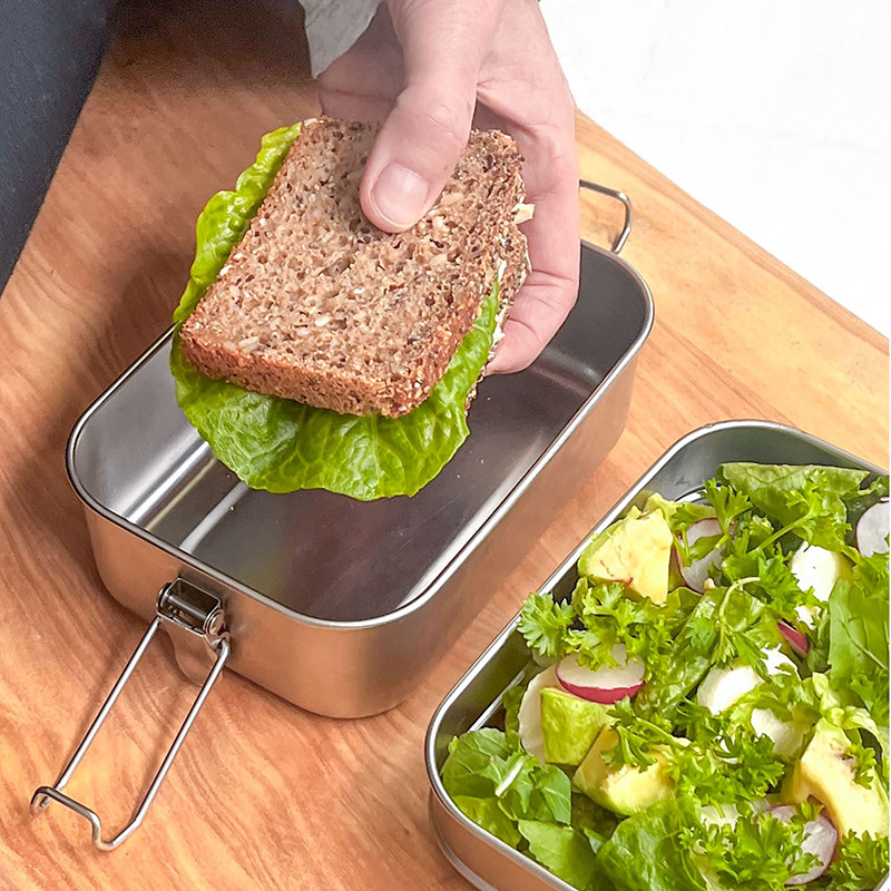 Buy Microgarden Double Layer Lunch Box 1400ml Online | Faithful to