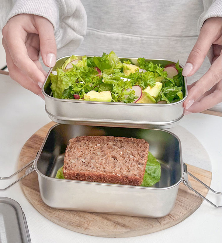 Buy Microgarden Double Layer Lunch Box 1400ml Online | Faithful to