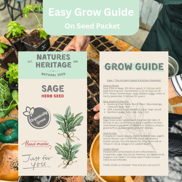Buy Natures Heritage 14 Variety Herb Seed Box Online | Faithful to