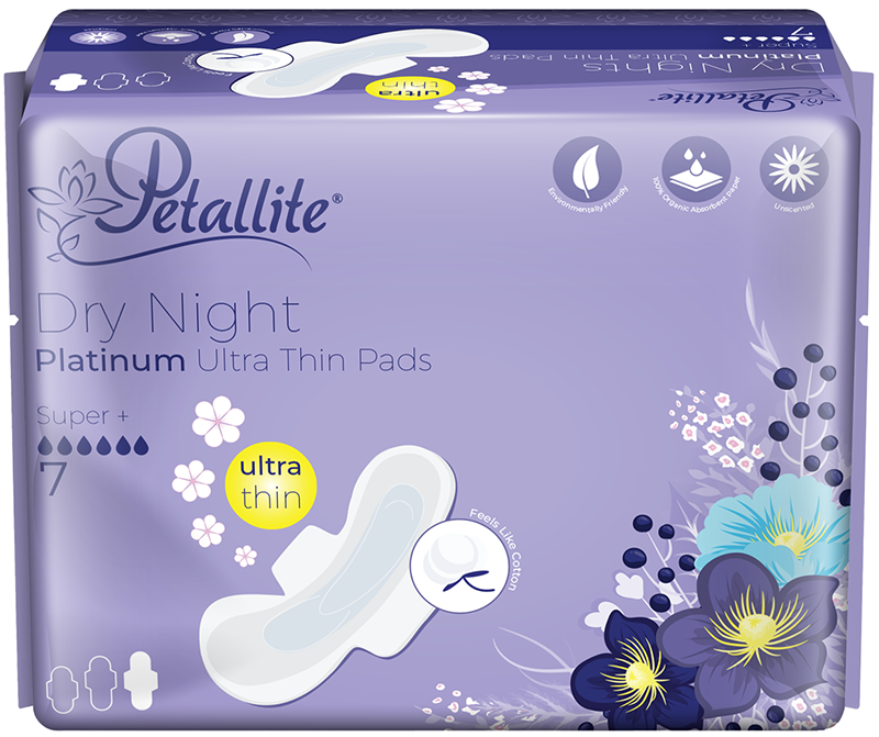 Buy Petallite Platinum Night Pads Online | Faithful to Nature