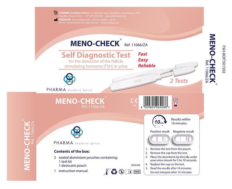 Buy Pharma SA Meno-Check Self Diagnostic Test Online | Faithful to Nature