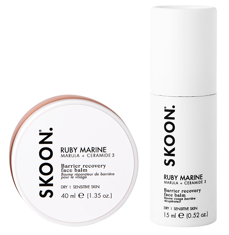 Buy SKOON. Ruby Marine Barrier Recovery Face Balm Stick + Refill Online ...