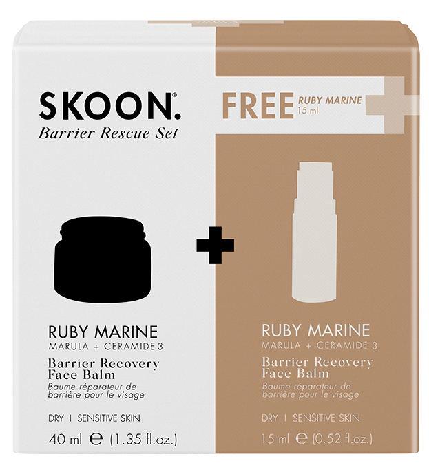 Buy SKOON. Ruby Marine Barrier Recovery Face Balm Stick + Refill Online ...