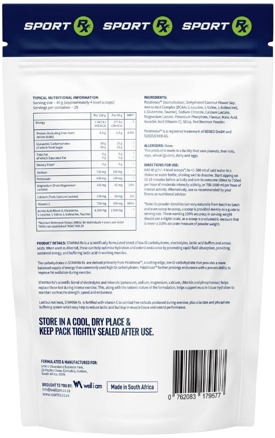 Buy Sport RX Stamina RX - Berry Online | Faithful to Nature