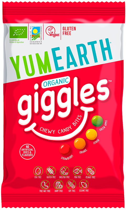 Buy Yum Earth Organic Giggles Chewy Candy Bites (Strawberry
