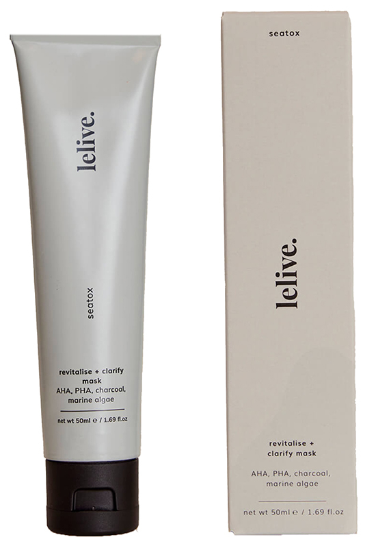 Buy Lelive. Seatox Aloe Detoxifying Mask Marine Algae Online