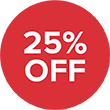 LCD 25% Off