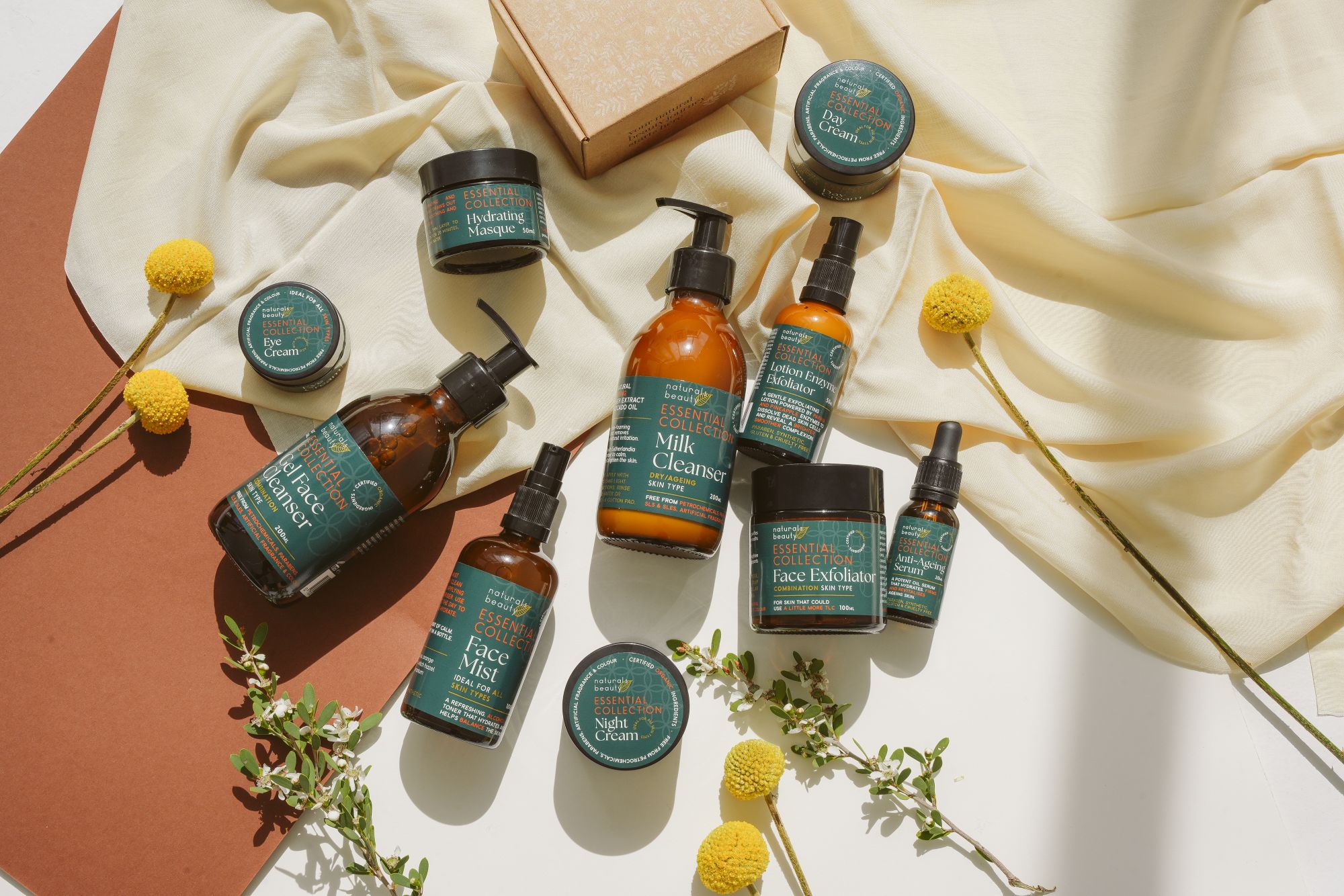 Naturals Beauty skincare products