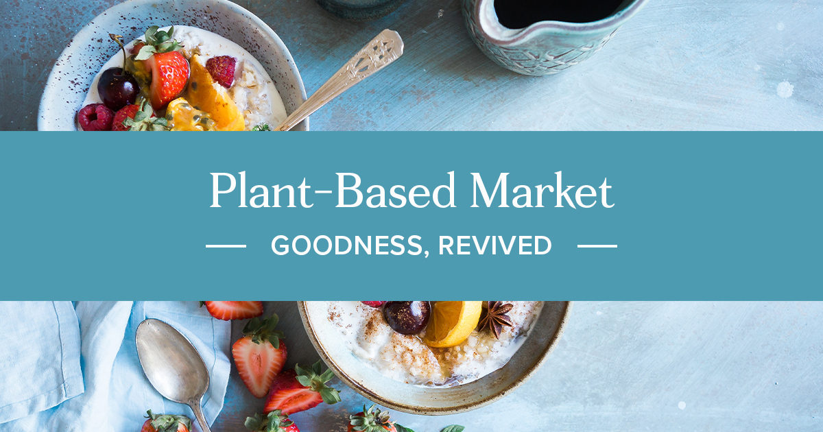 PlantBased Market Faithful to Nature