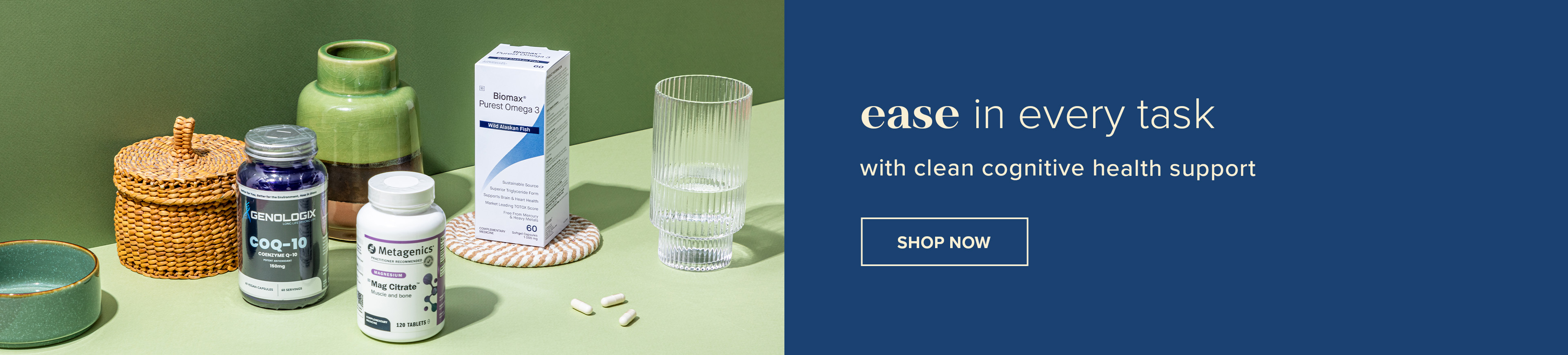 Cognitive health supplements for focus and memory