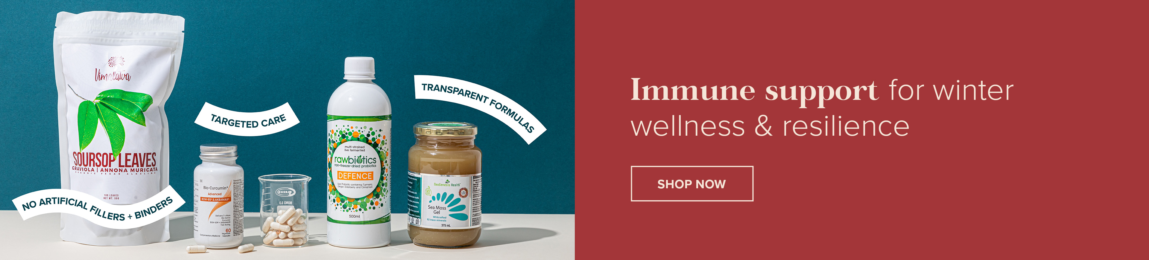 Winter wellness and immune support