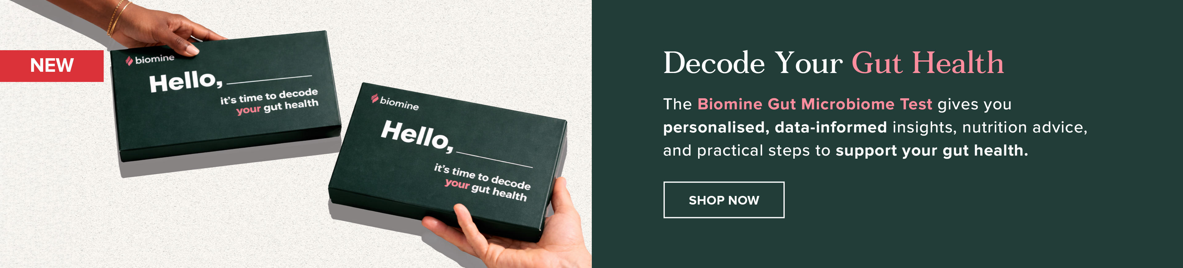 Decode your gut health with Biomine
